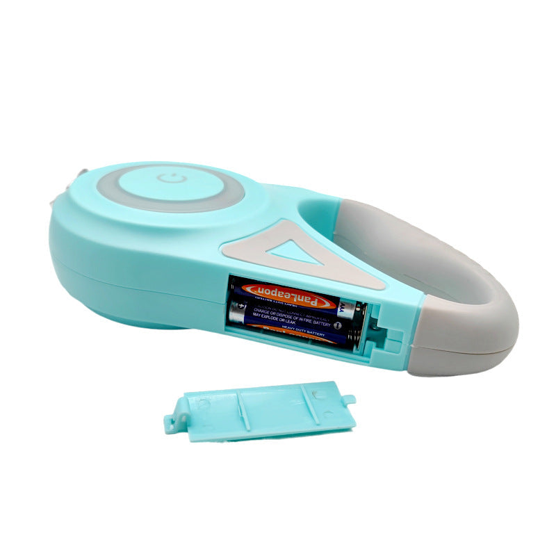 Retractable Dog Leash With Color Light For Walks