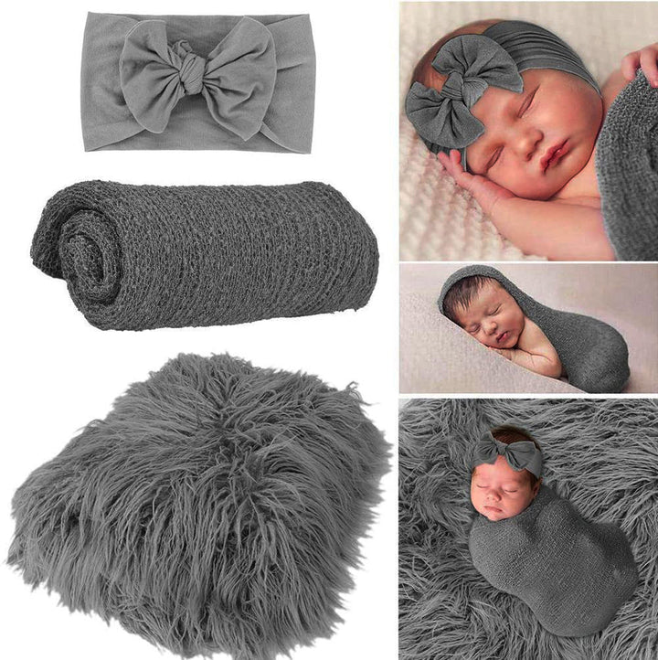 Baby Photography Props 3-Piece Newborn Photo Set