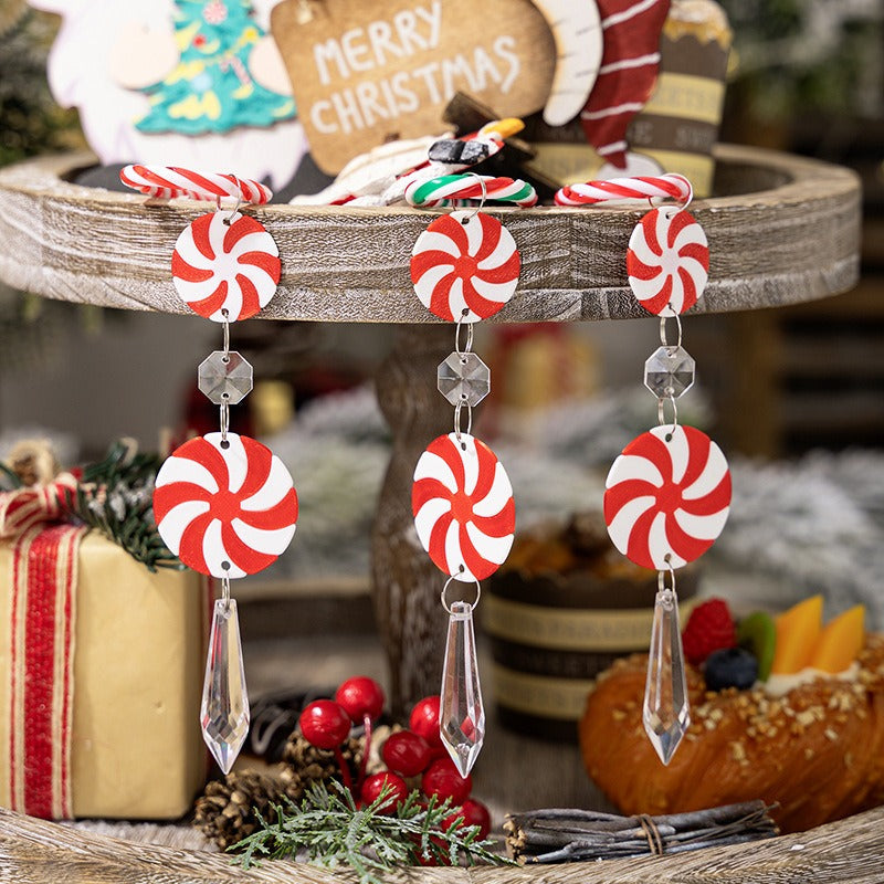 Christmas Candy Ornaments – Sparkling Peppermint Decor