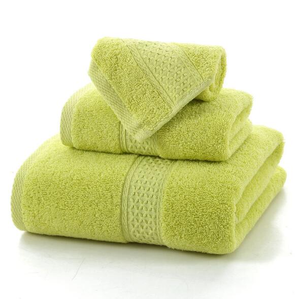 100% Cotton Bath Towel Set for Soft, Absorbent Drying