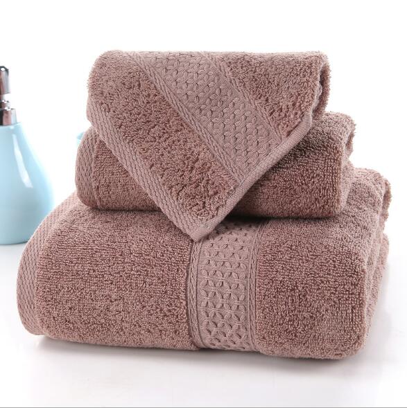 100% Cotton Bath Towel Set for Soft, Absorbent Drying