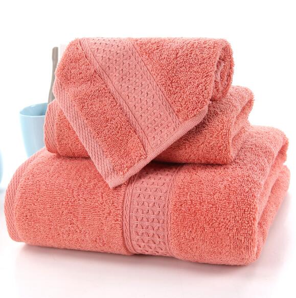 100% Cotton Bath Towel Set for Soft, Absorbent Drying