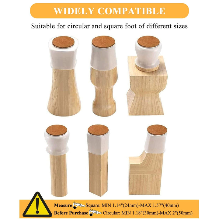 Silicone Furniture Leg Covers for Scratch-Free Floors