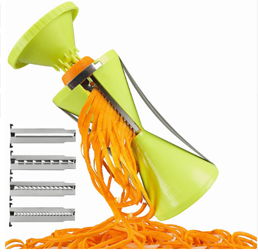 Vegetable Spiralizer with 4 Blades for Veggie Noodles