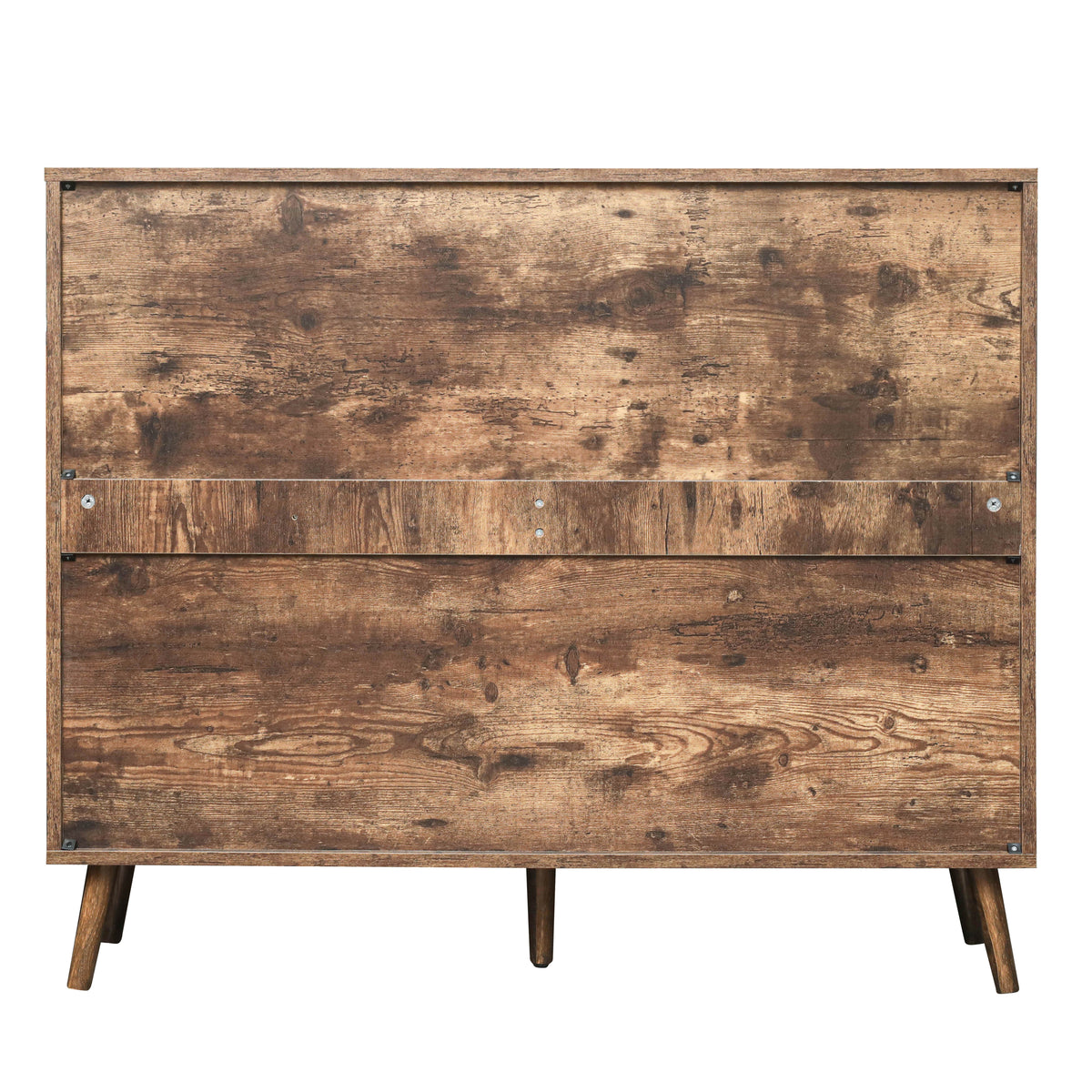 Entryway Shoe Rack Cabinet with Hidden Rustic Storage