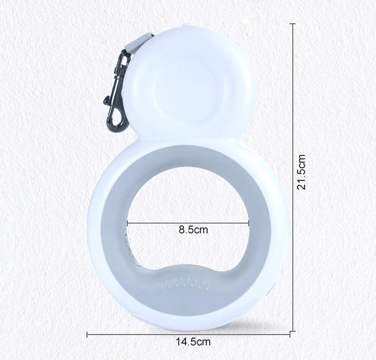 LED Retractable Dog Leash for Safer Evening Dog Walks