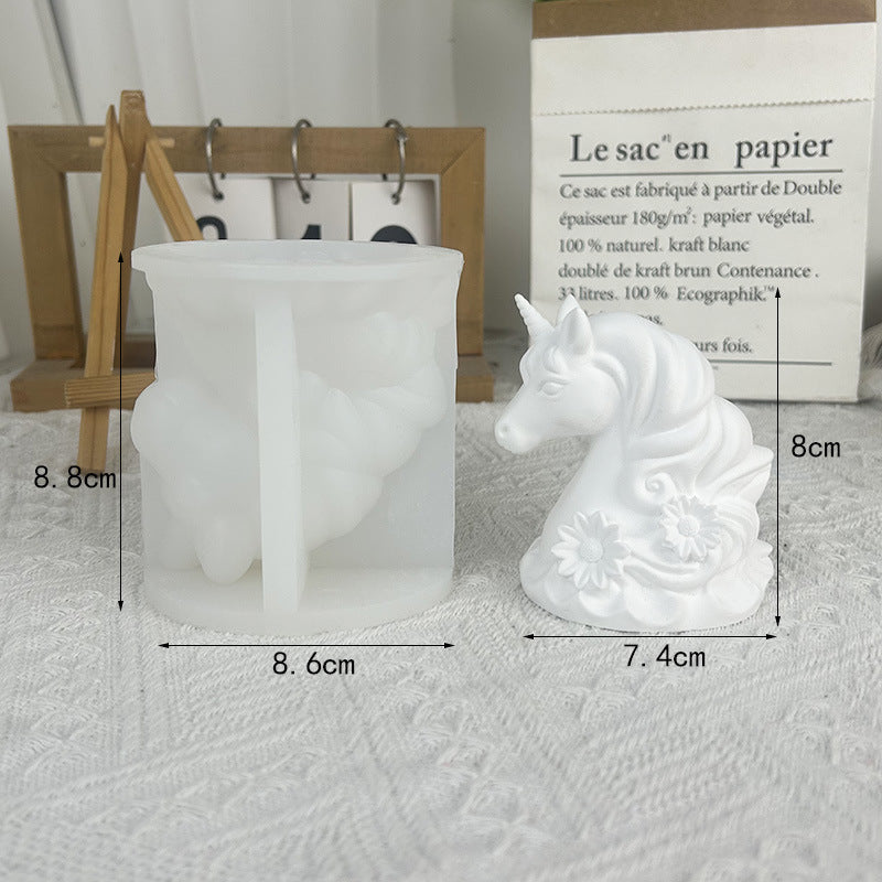 Unicorn Silicone Molds for Detailed DIY Craft Creations