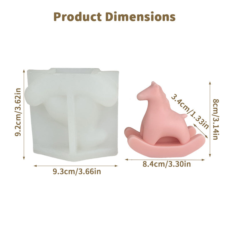Unicorn Silicone Molds for Detailed DIY Craft Creations