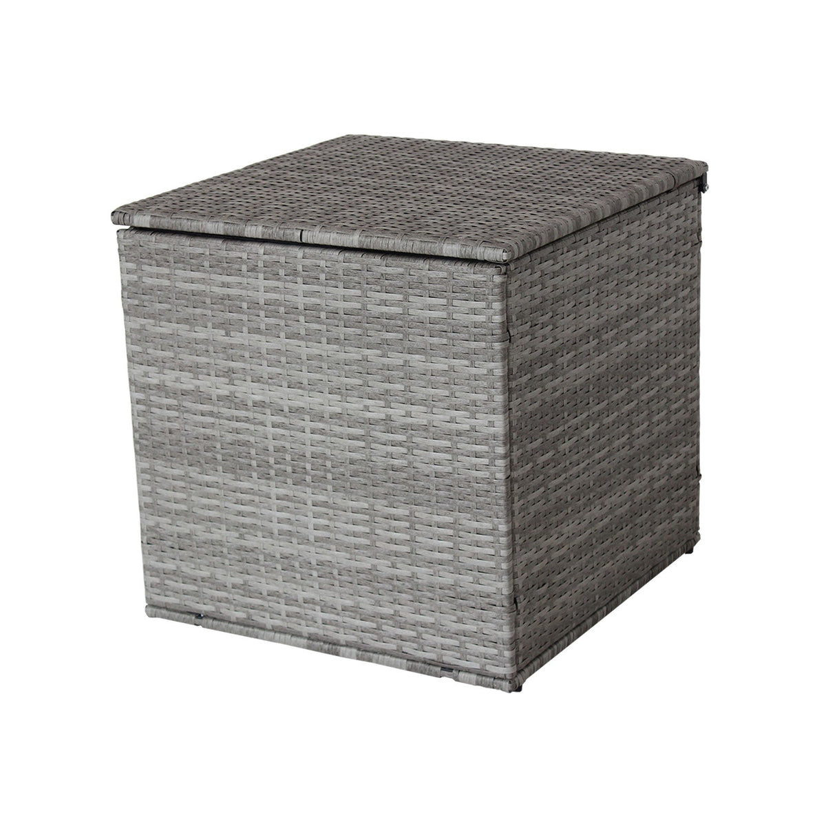 Wicker Patio Sectional Sofa Set with Hidden Storage