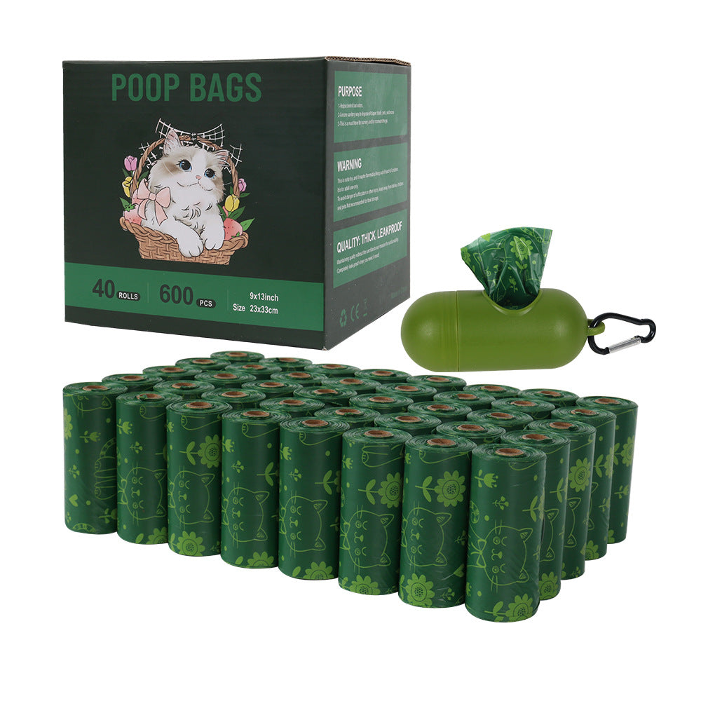 Dog Poop Bags, 600 Extra-Thick Leak-Resistant Rolls