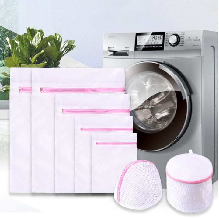 Mesh Laundry Bag Set 7 Pcs for Delicates and Bras