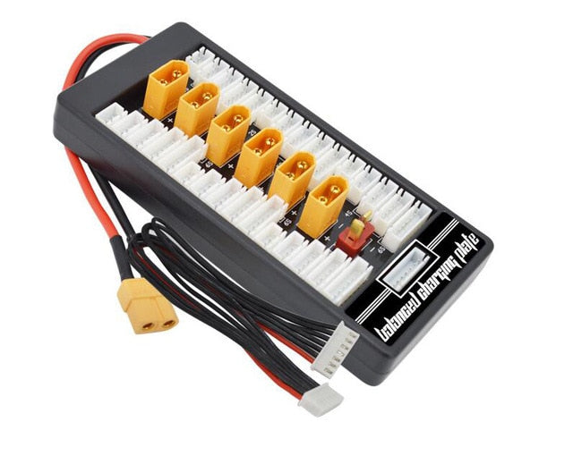 2S-6S LiPo Parallel Charging Board for XT60 Chargers