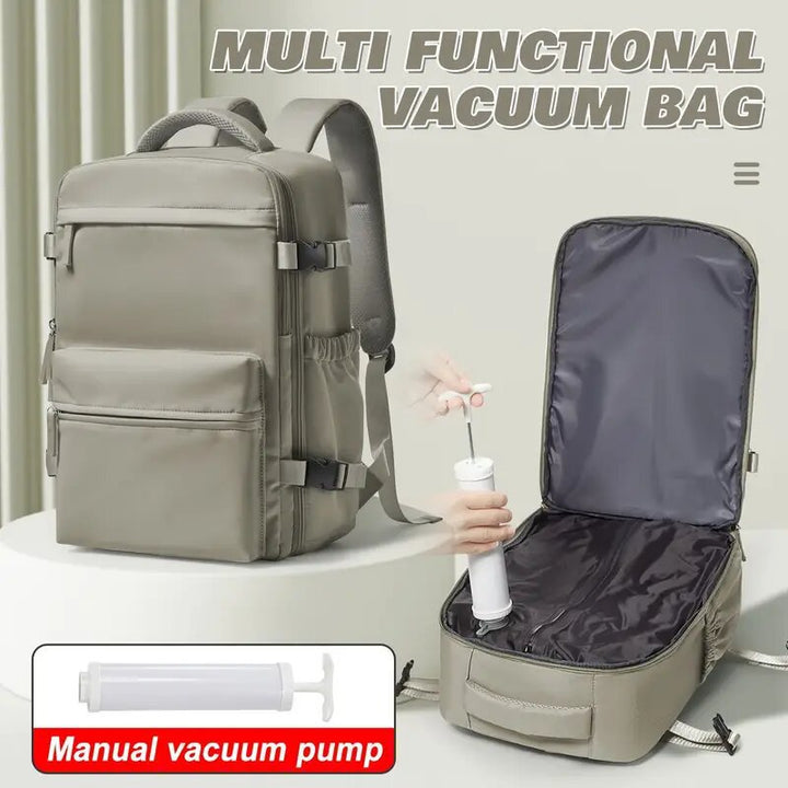 Vacuum Compression Cabin Backpack for Carry-On Travel
