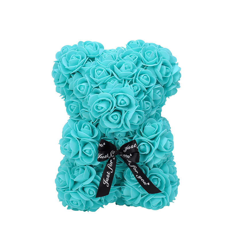 Rose Bear Gift 25cm for Lasting Romantic Keepsakes
