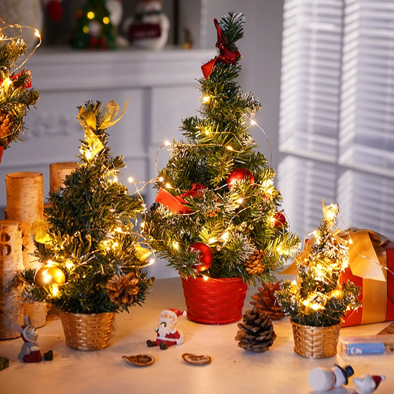 40cm LED Christmas Tree Night Light Tabletop Decor