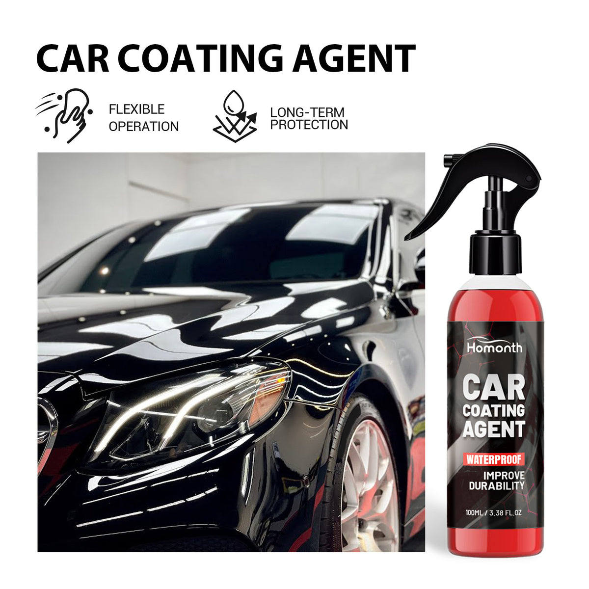 Car Paint Coating Spray for Durable Weather Protection