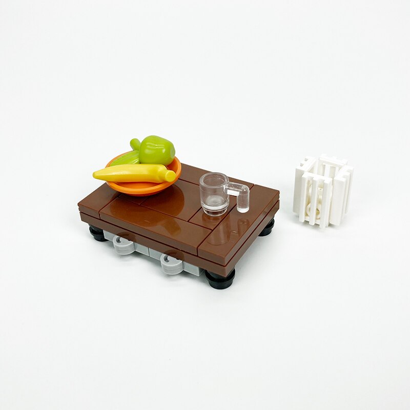 Mini Building Block Furniture for Complete Room Scenes