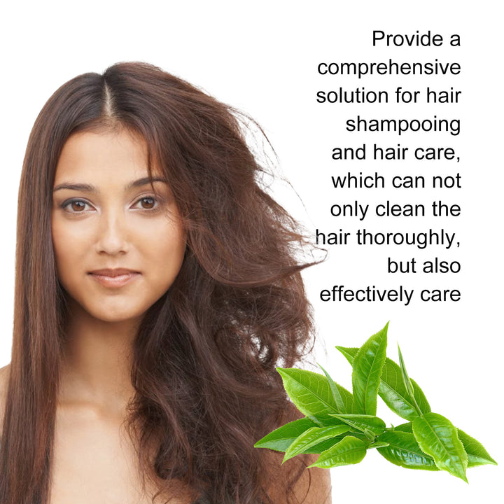 Tea Shampoo And Conditioner Set For Damaged Hair Care