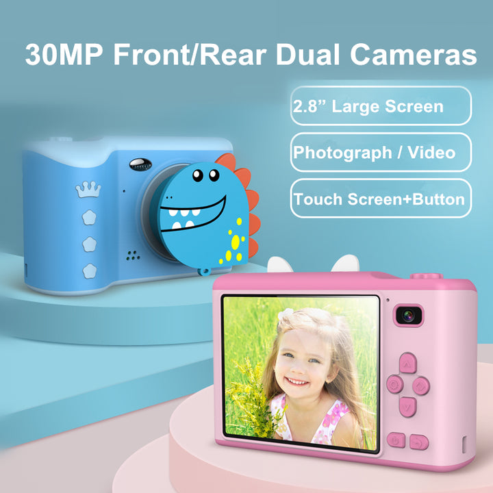 Kids Digital Camera: Dual Lens Fun Photos and Videos