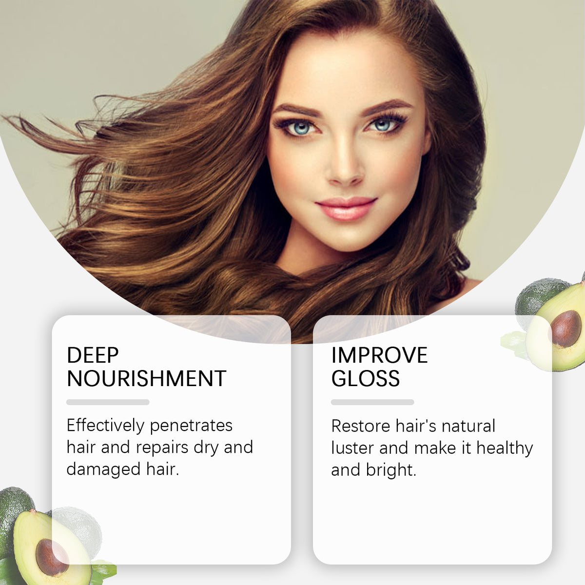 Herbal Hair Oil for Frizz Control & Lasting Moisture