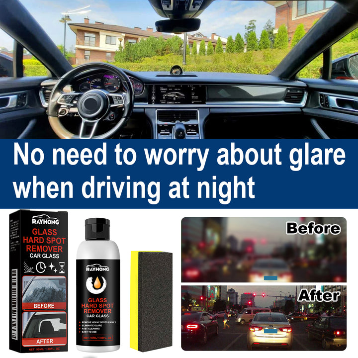 Car Glass Hard Spot Remover for Clearer Visibility