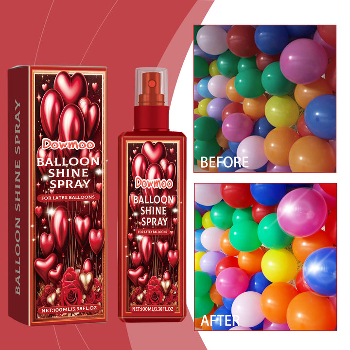 Balloon Shine Spray for Glossy Latex Party Balloons