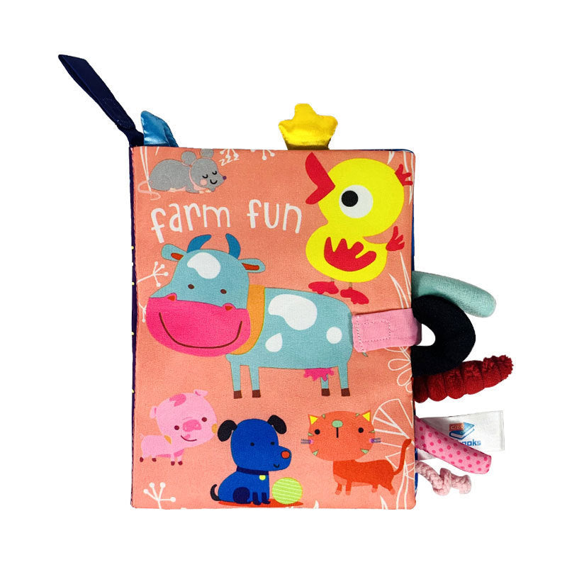 Sensory Cloth Book for Babies | Washable Early Play