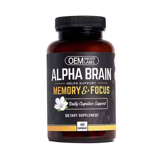 Alpha Brain Nootropic Supplement — Sharper Memory & Focus