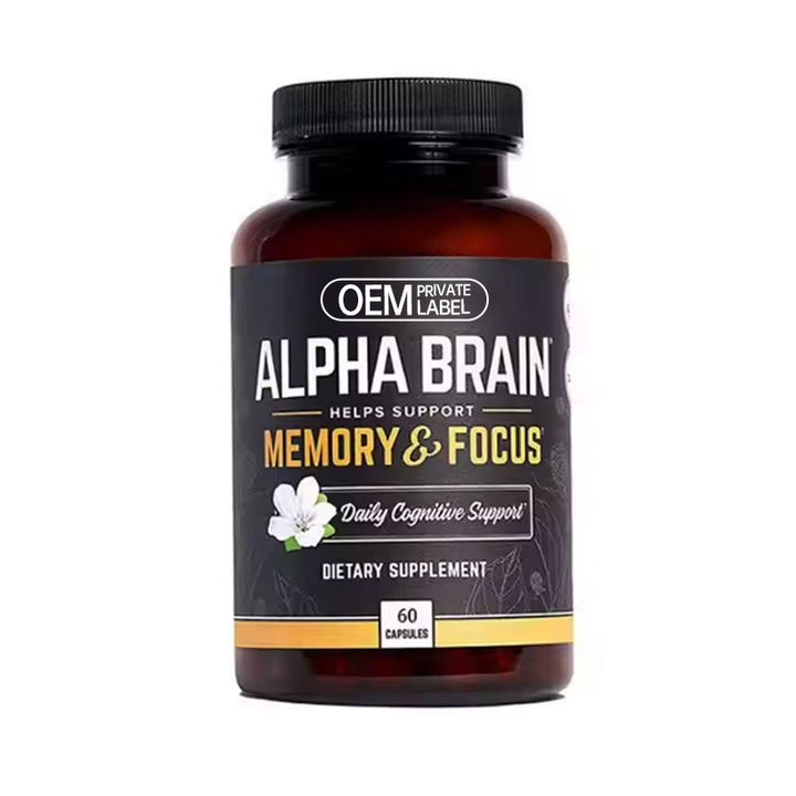 Alpha Brain Nootropic Supplement — Sharper Memory & Focus