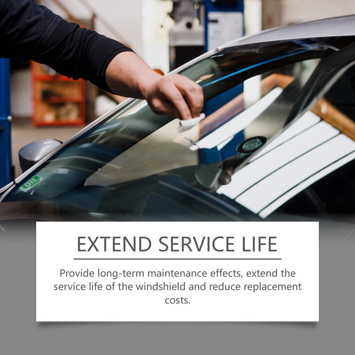 Windshield Repair Adhesive for Minor Crack and Scratch Care