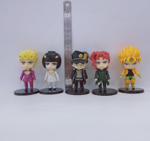 JoJo Car Decoration Blind Box Handmade Figure Set of 5