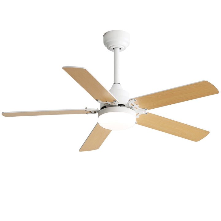 42 Inch Modern Ceiling Fan with Dimmable LED Light