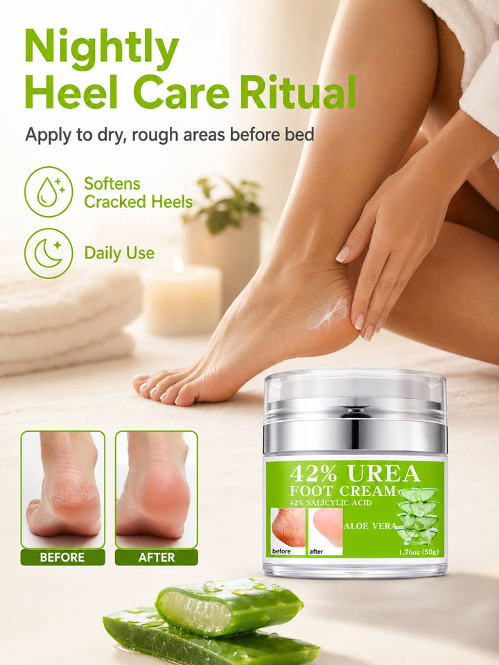 42% Urea Foot & Hand Cream for Cracked Heels | 50ml