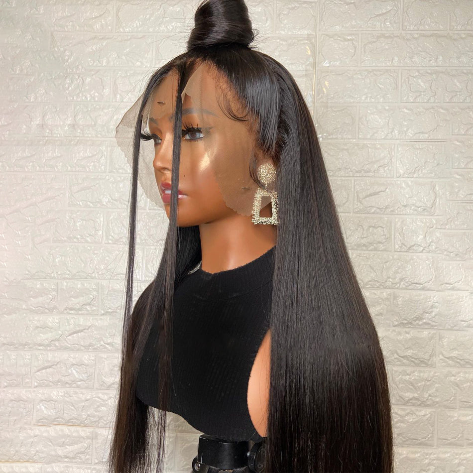 Black Lace-Front Wig for Sleek, Instant Glamorous Style