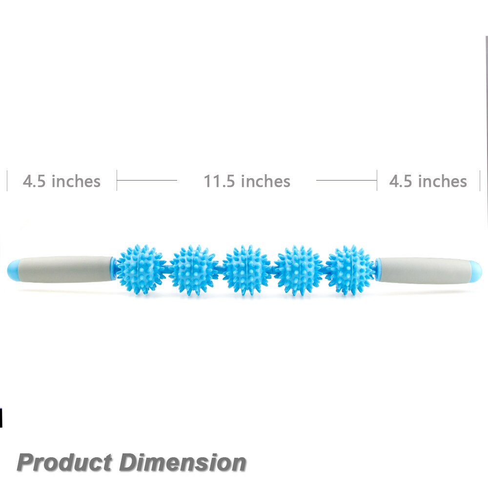MMuscle Roller Massage Stick — Deep Tissue Relief for Sore