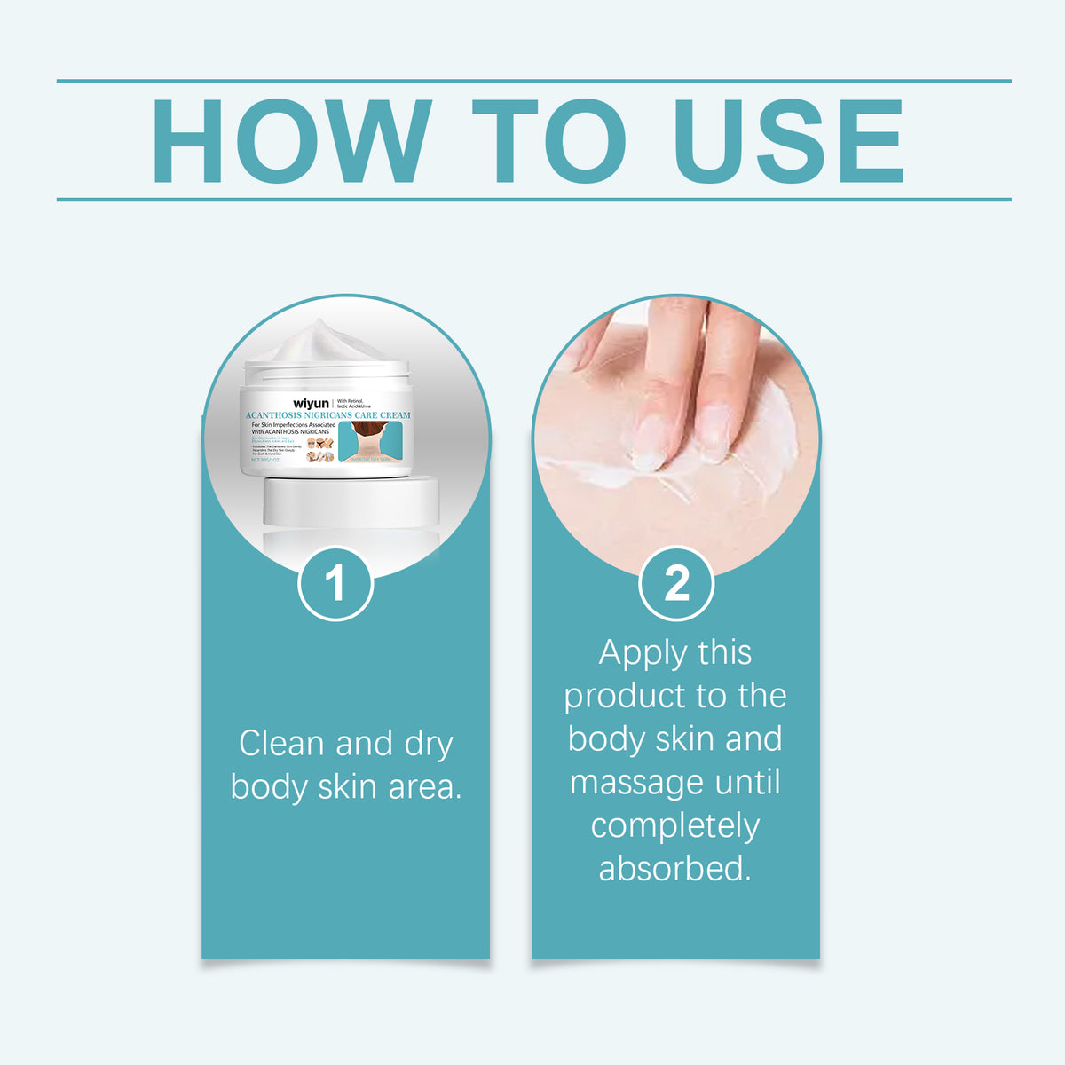 Wiyun Acanthoderma Nigricans Care Cream | Deeply Hydrating
