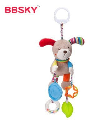 Baby Hanging Plush Wind Chime Toy – Cute Animal Charm