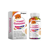 Product packaging box and bottle of Vitamin C Gummies with Gouggen branding