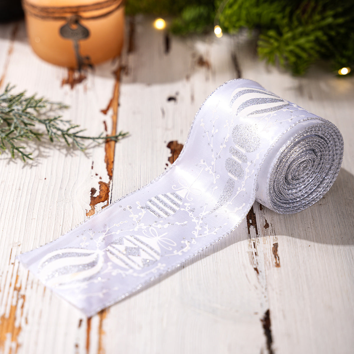 Christmas Ribbon Rolls for Sparkling Holiday Gift Bows
