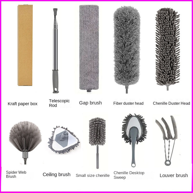 Extendable Duster Set: Reach Every Ceiling Without a Ladder