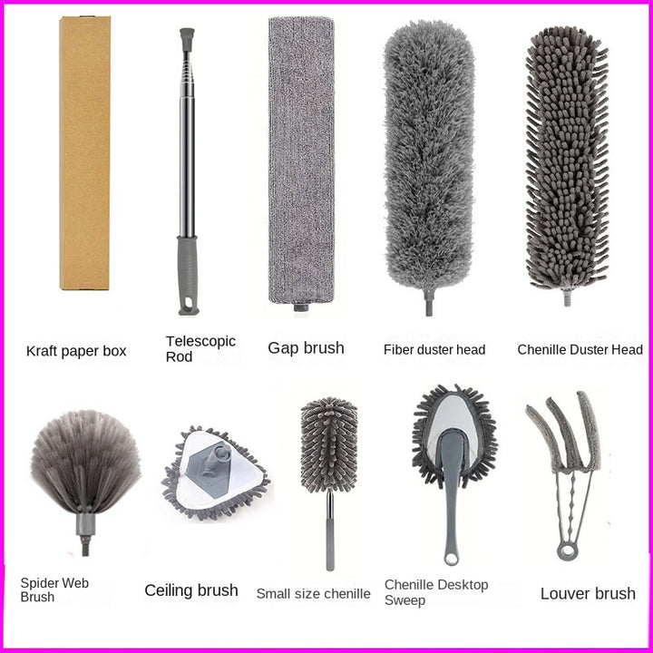 Extendable Duster Set: Reach Every Ceiling Without a Ladder
