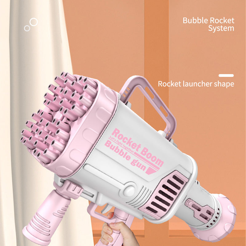 Electric Bubble Gun Toy for High-Volume Outdoor Play