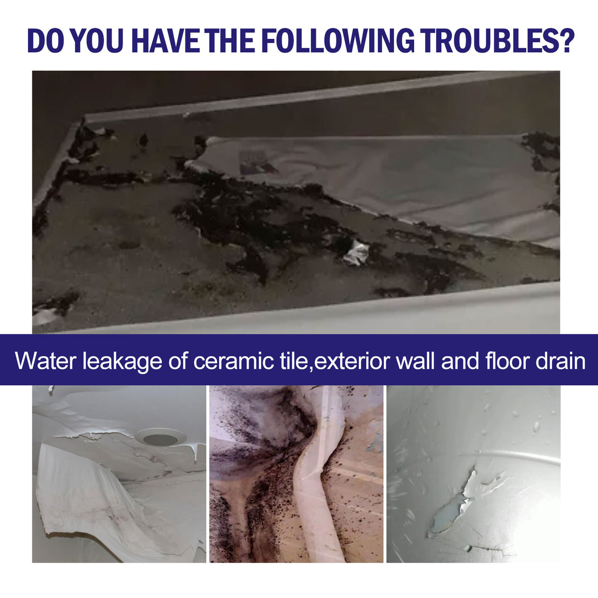 Transparent Waterproof Repair Glue for Tile and Wall Leaks