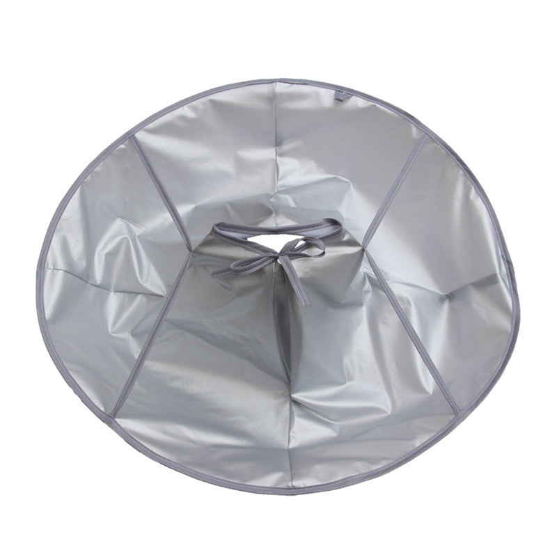 Hair Cutting Cape With Catch Basin for Cleaner Trims