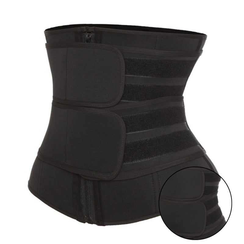 Sauna Waist Trainer — Sweat More, Sculpt Faster with 9