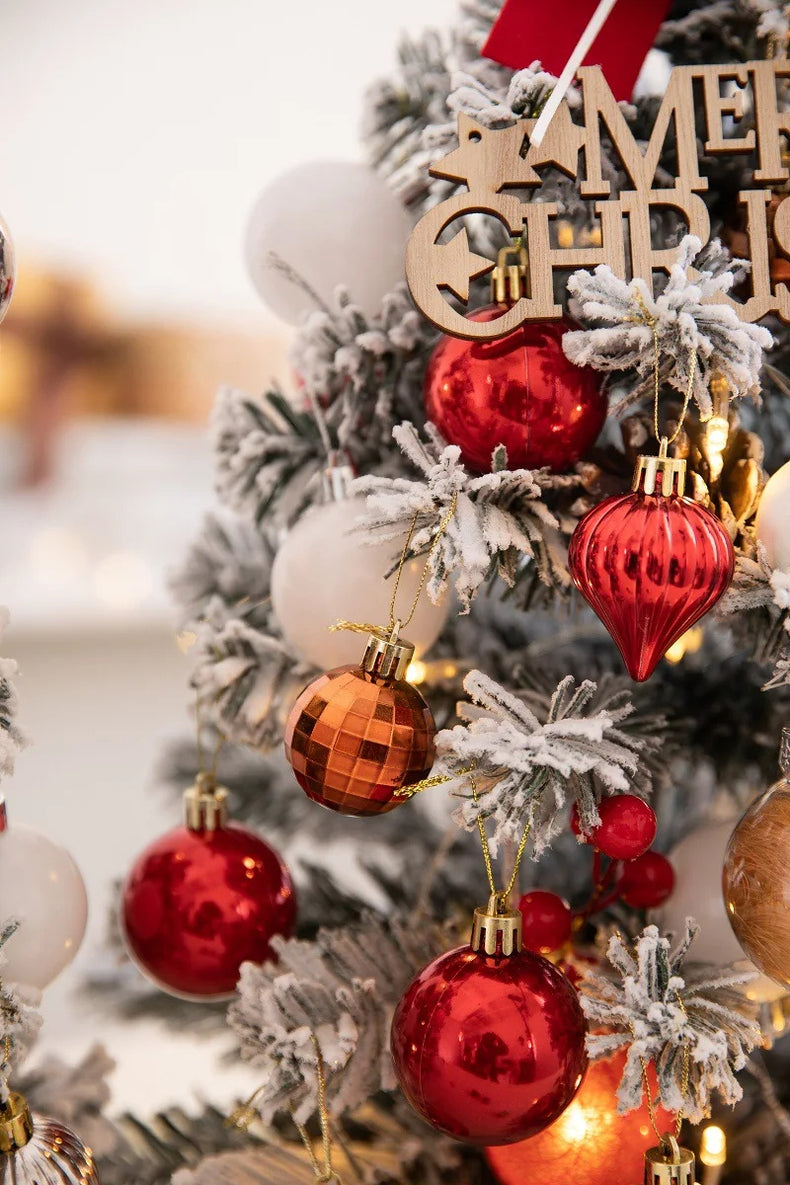 Mini Christmas Tree With Lights for Small-Space Cheer