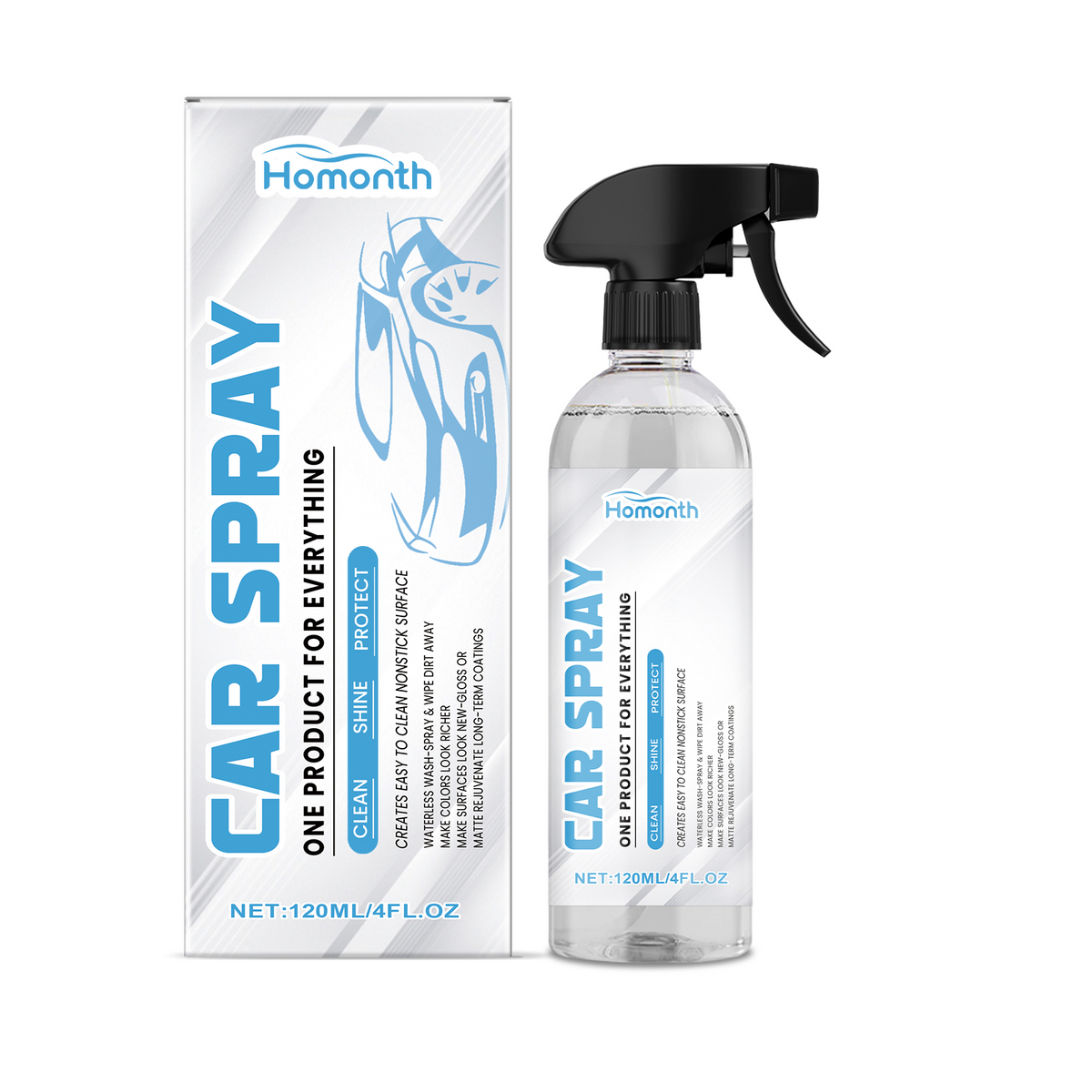 Automotive Coating Spray for Gloss & Stain Protection