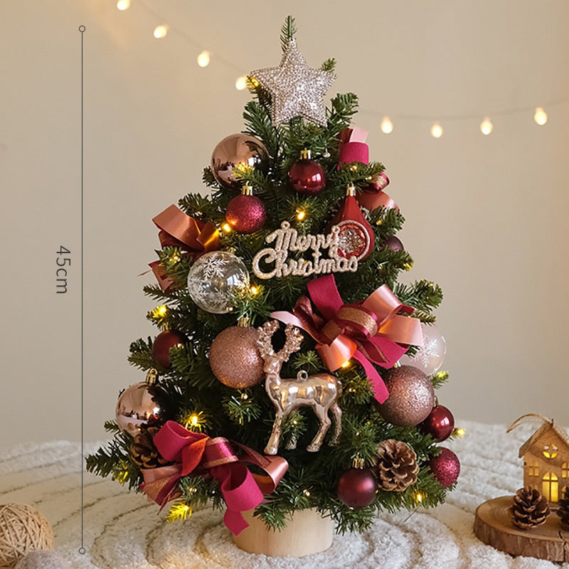 Tabletop Christmas Tree Set for Instant Festive Cheer