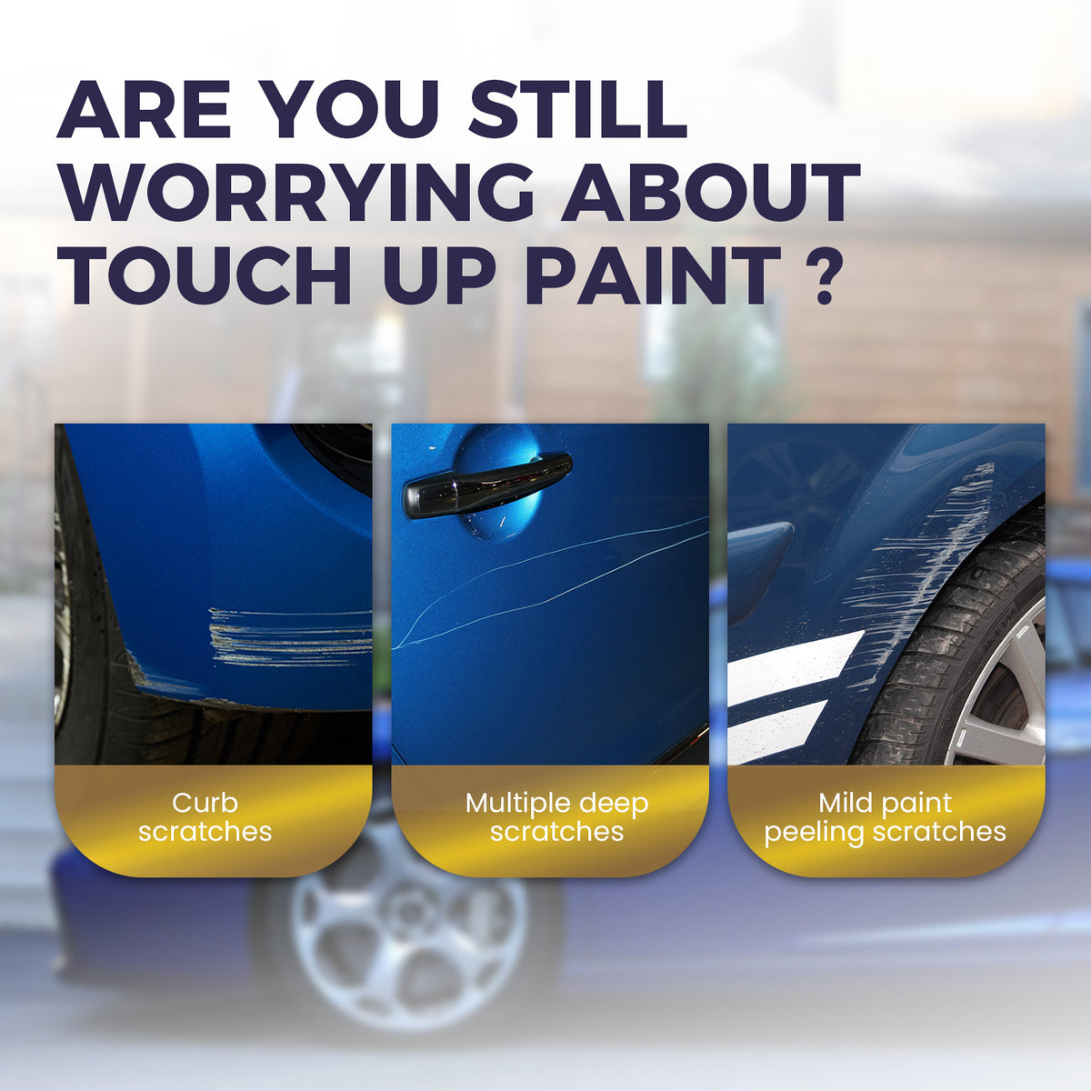Car Scratch Repair Wax for Paint Scuffs and Swirls