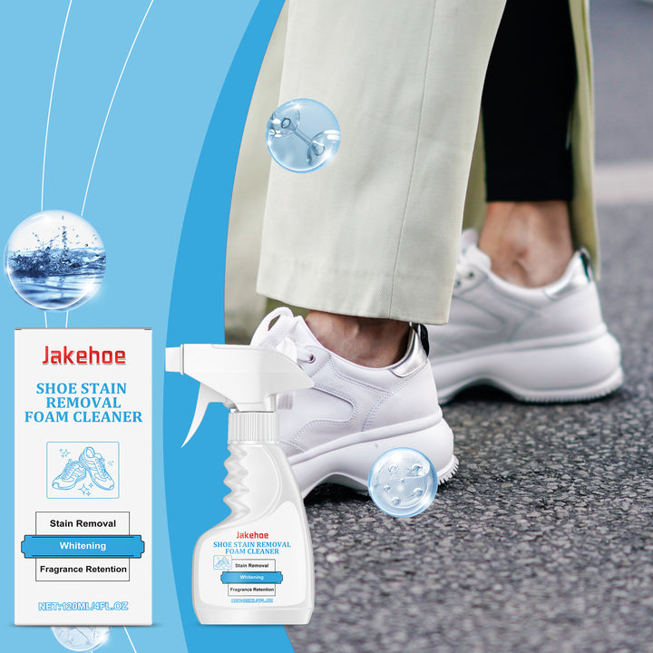 Shoe Cleaner Foam for White Sneakers & Yellow Edges